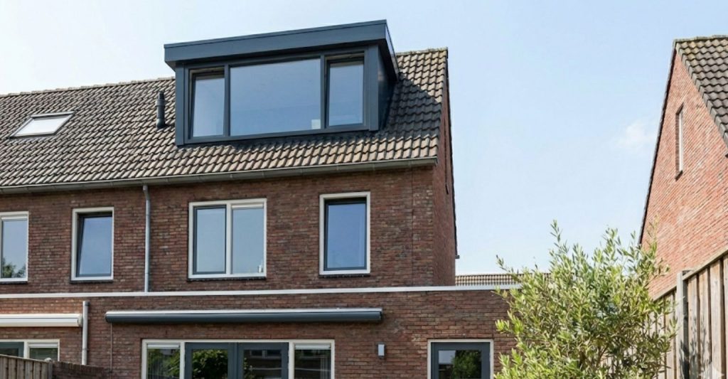 Dakkapel in Haarlem - Kunststof dakkapel